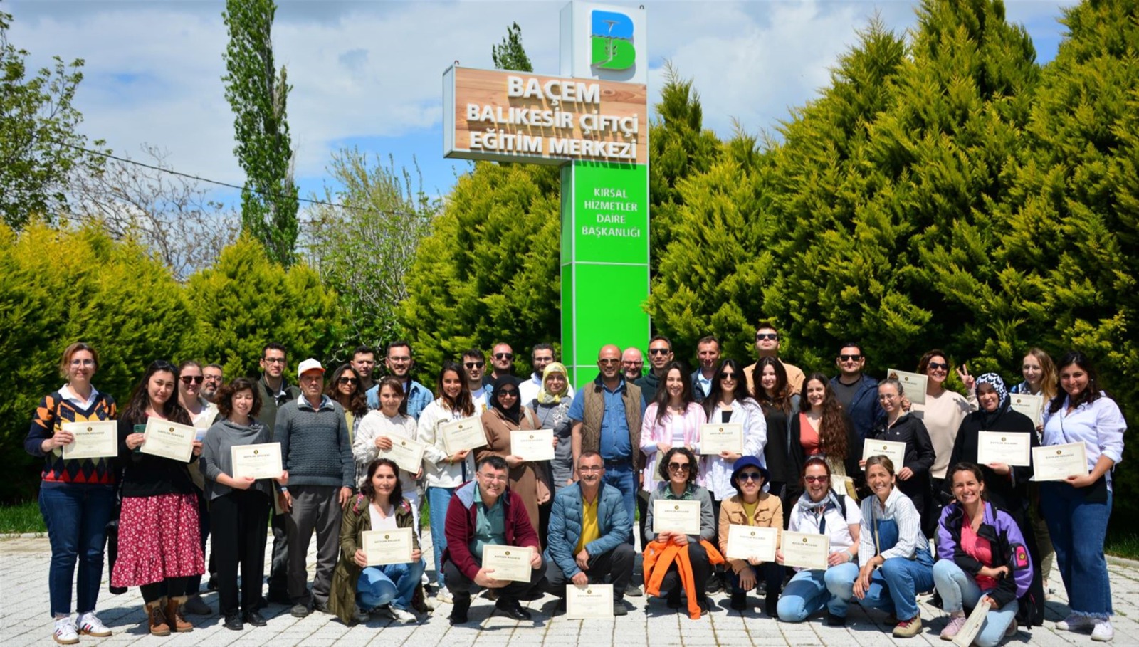 BAHÇIVANLIĞI BAÇEM’DE ÖĞRENDİLER