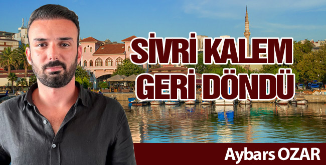 AYBARS OZAR YAZILARI İLE BANDIRMA ŞEHİR’DE … İŞTE İLK YAZISI