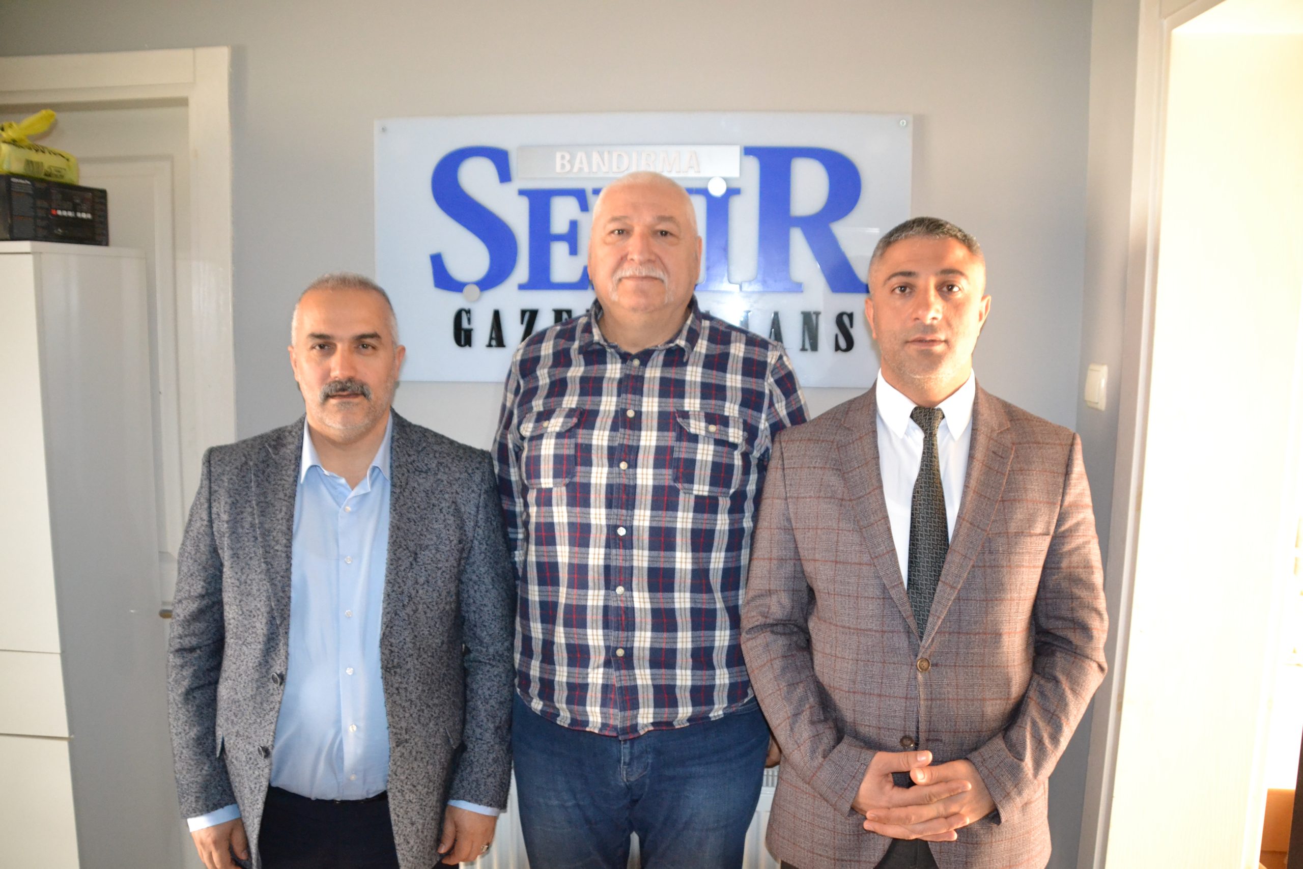Gelecek Partisi Balıkesir İl Başkanı Burhan Deniz ve Bandırma Belediye