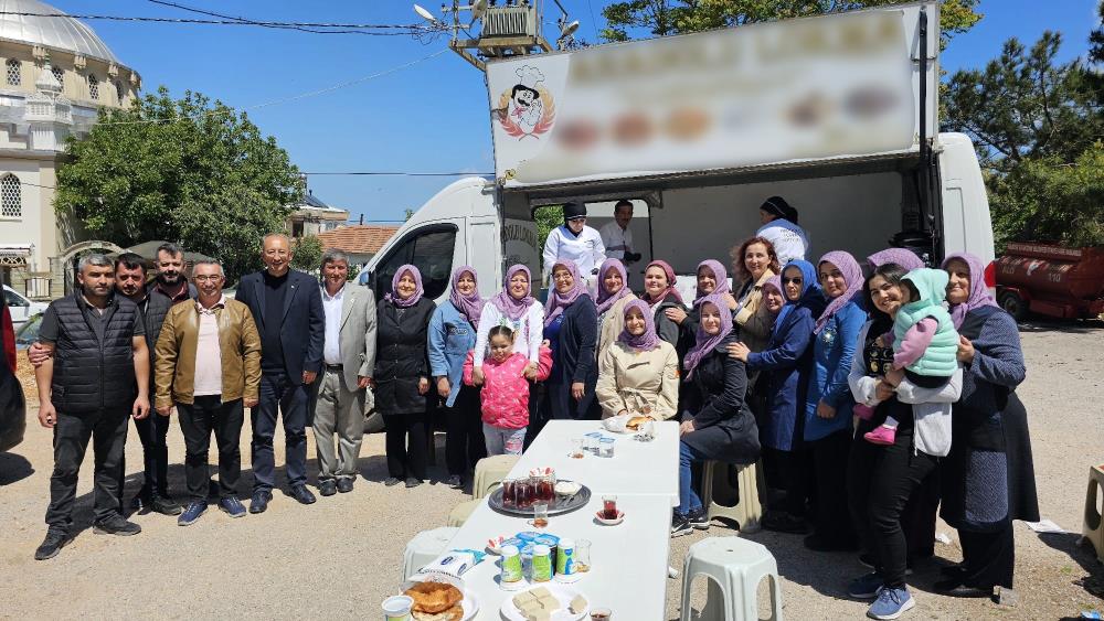 DOĞANPINAR MAHALLESİNDE KÖY HAYRI YAPILDI