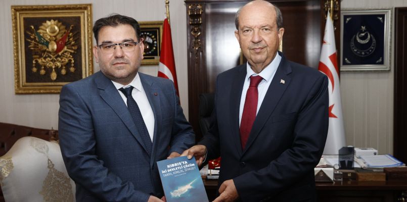 KKTC CUMHURBAŞKANI TATAR PROF. DR. İSMAİL ŞAHİN İLE BİR ARAYA GELDİ