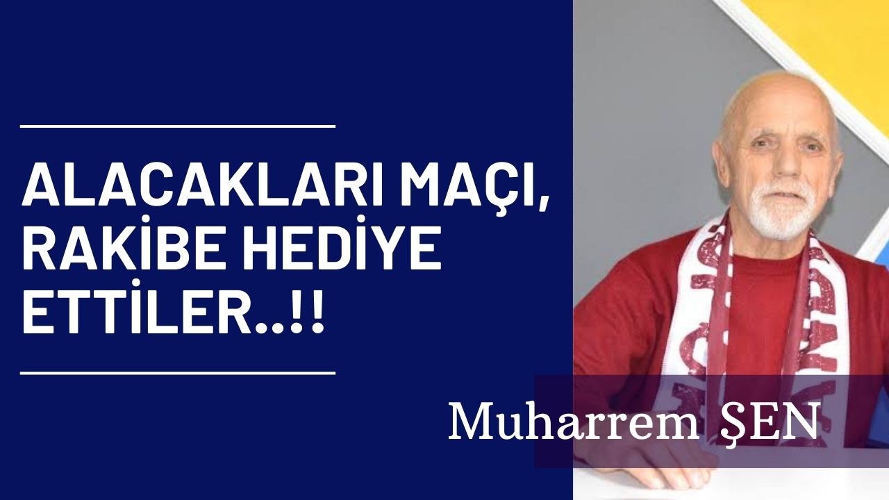 ALACAKLARI MAÇI,  RAKİBE HEDİYE ETTİLER..!!