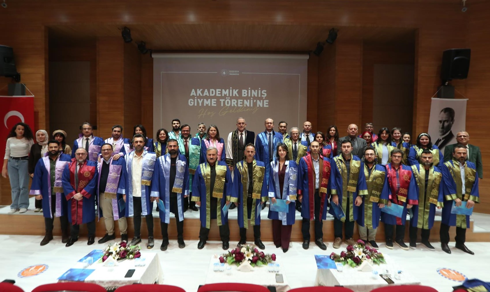 BANÜ’DE AKADEMİK BİNİŞ GİYME TÖRENİ