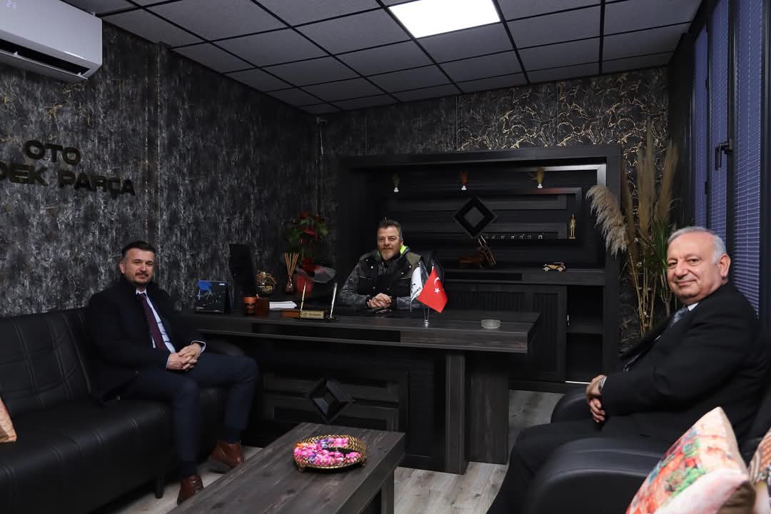 Pektaş ve Yeloğlu’dan Alp Oto’ya ziyaret