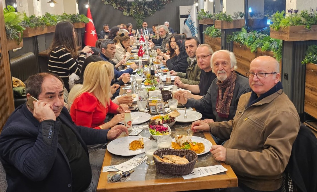 Bayram Özdemir basını ağırladı