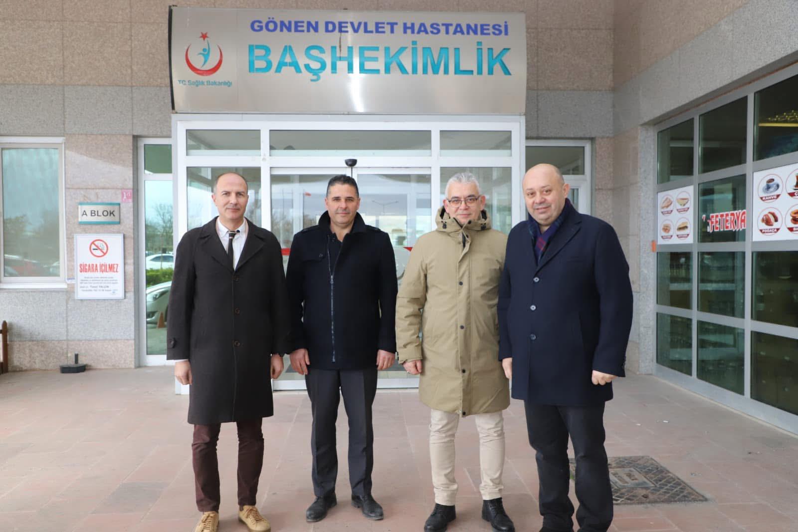 Gönen Devlet Hastanesi Otoparkında Genişletme Çalışmaları Başladı