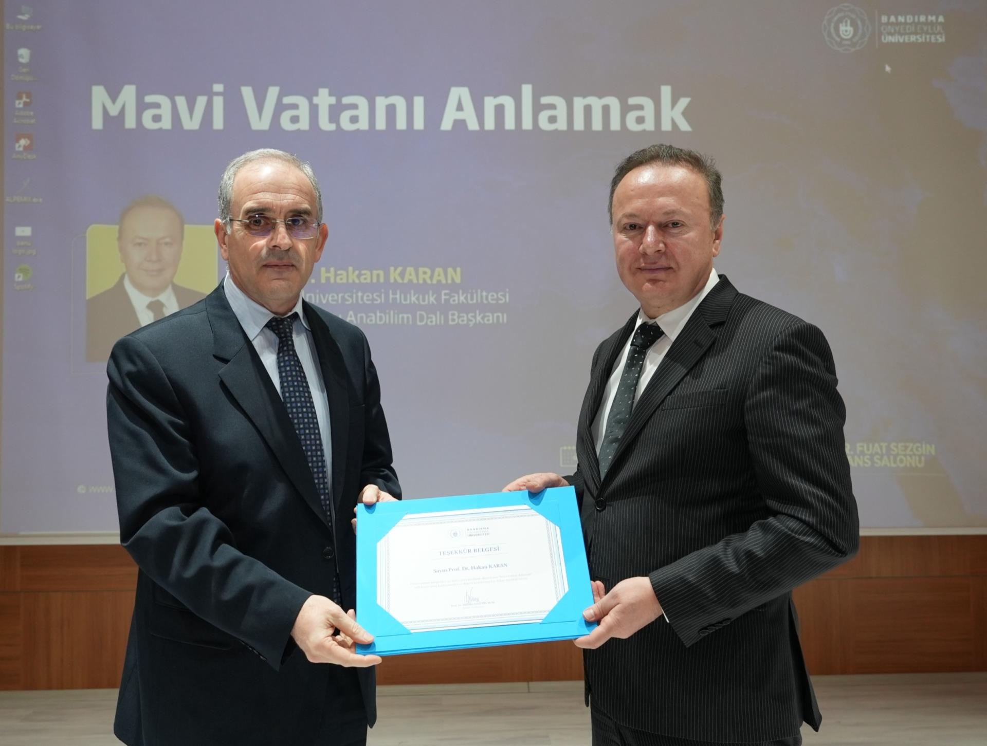 Banü’de mavi vatanı anlamak konferansı