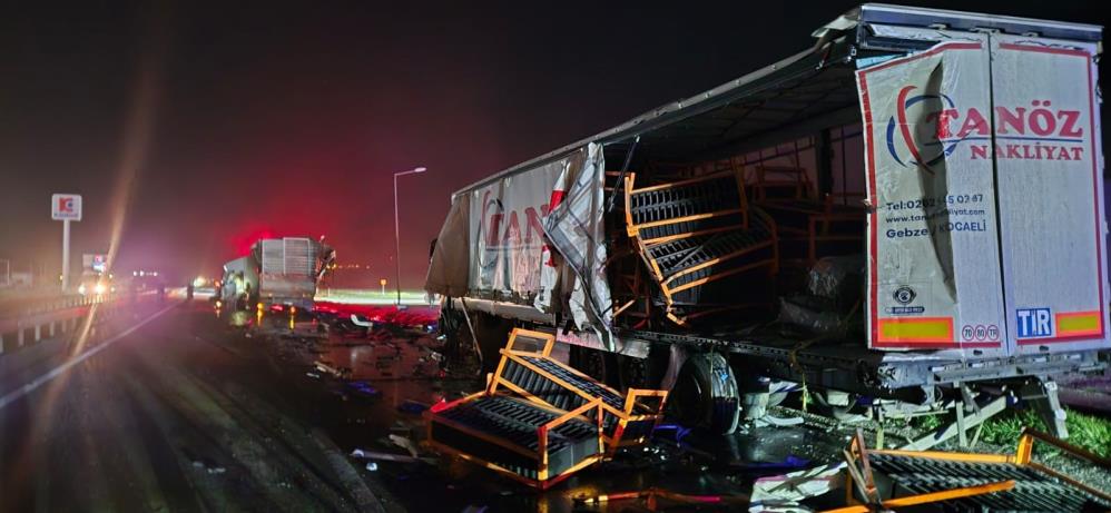 Susurluk’ta trafik kazası: 1 yaralı