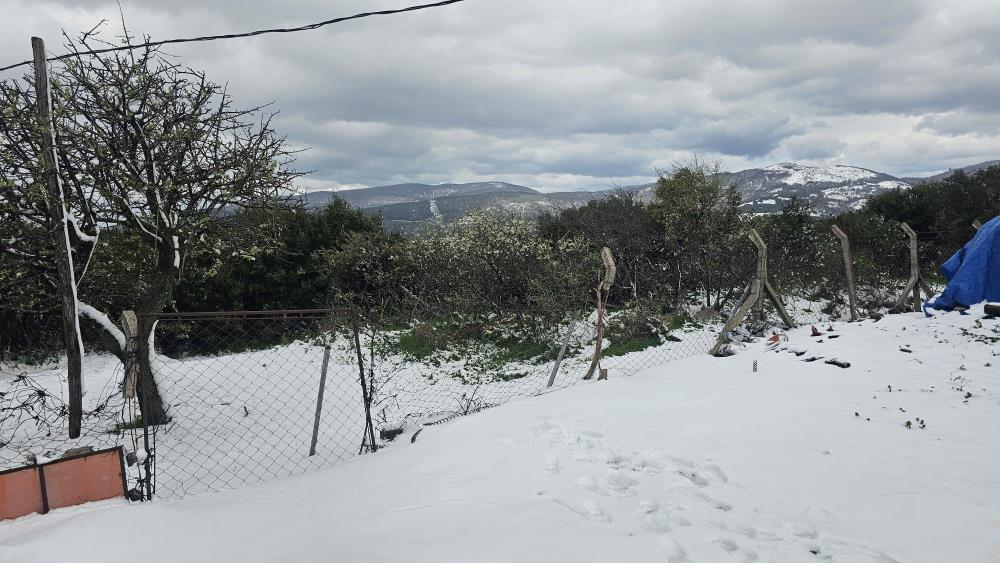 Kapıdağ ve Karadağ’da kar sürprizi